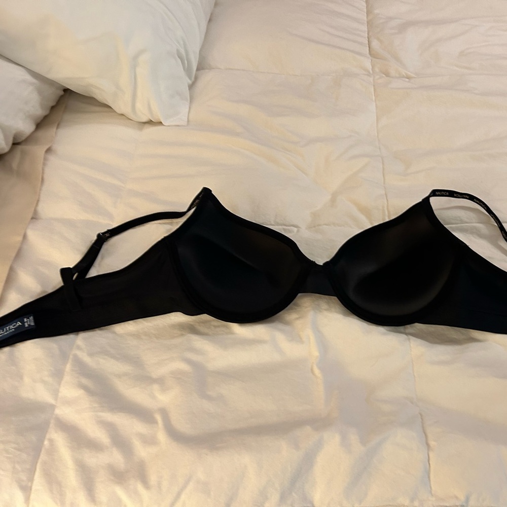 Nautical lightly padded bra excellent condition